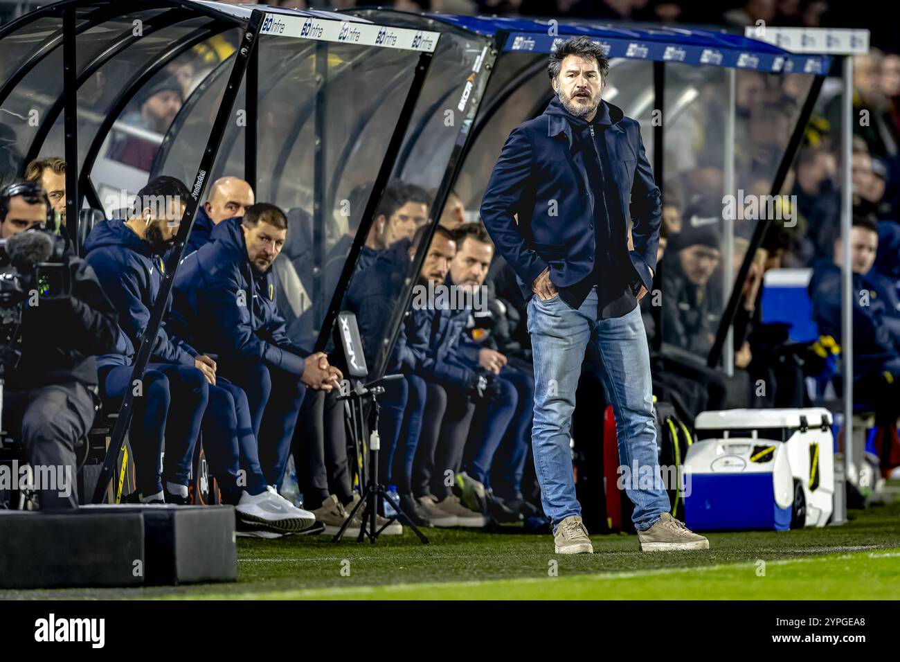 BREDA, Netherlands, 30112024, football, Rat Verlegh stadium, Dutch
