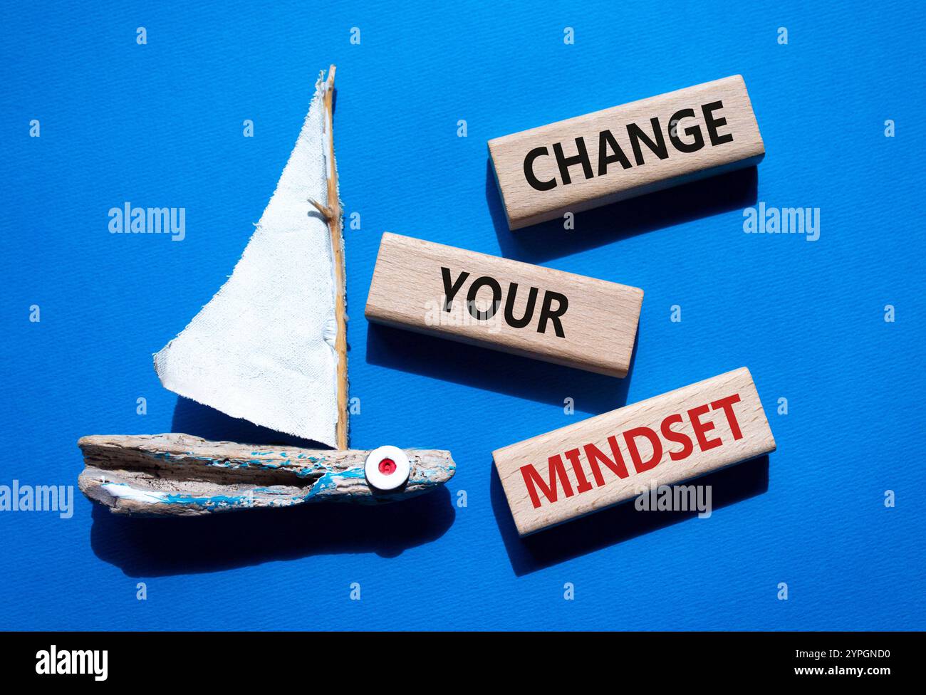 Mindset Change Signs Change your mindset symbol. Concept words Change your mindset on wooden ...