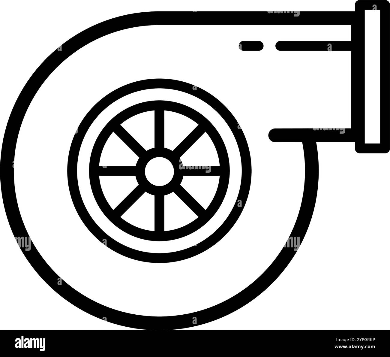 car turbine - vector icon Stock Vector Image & Art - Alamy