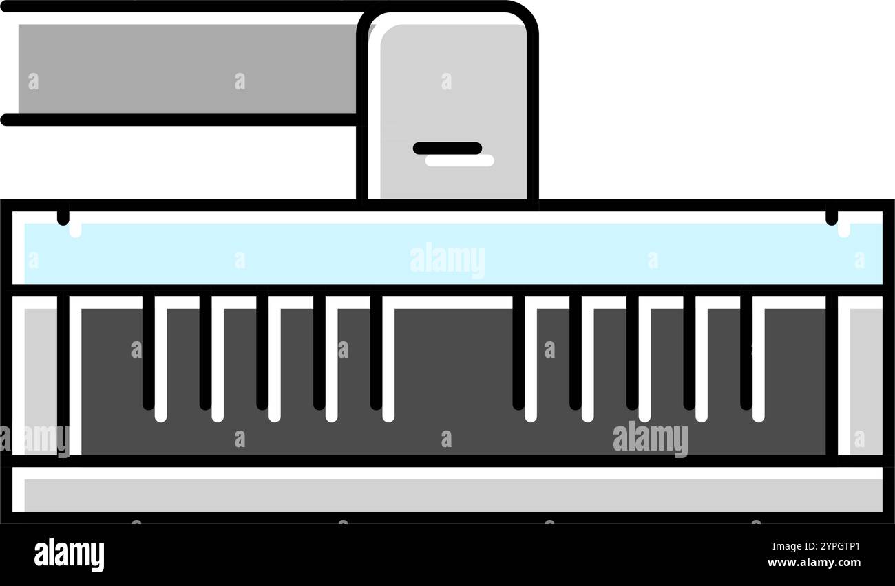 range hood restaurant equipment color icon vector illustration Stock ...