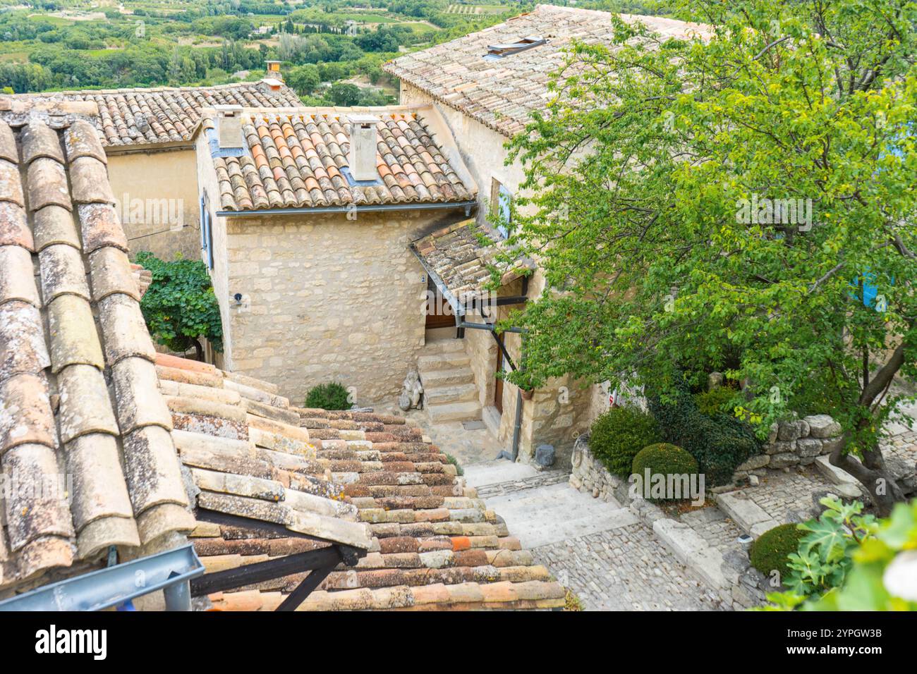 Charming rustic stone house in a picturesque french countryside setting ...