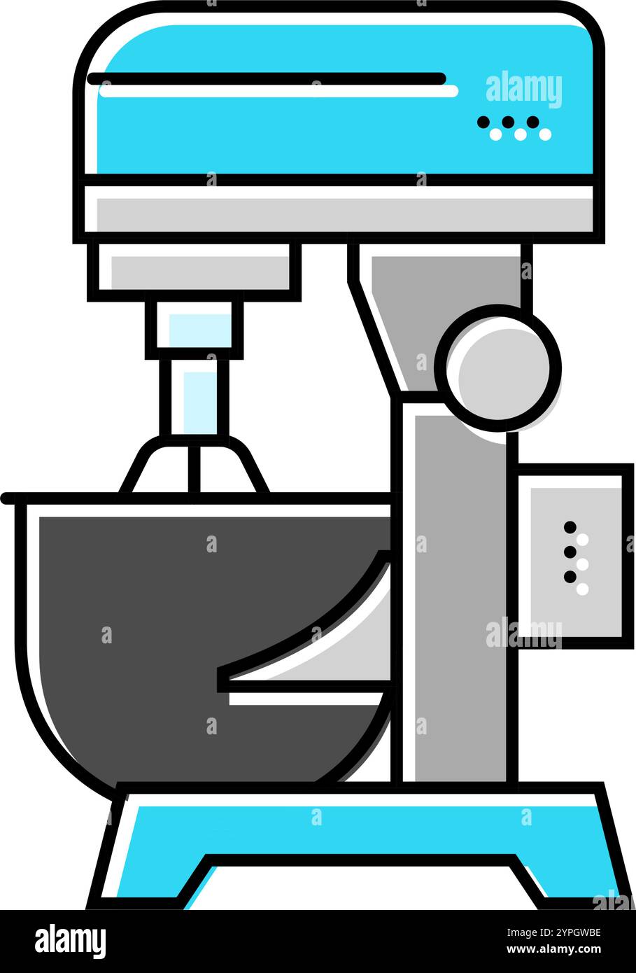 juicer restaurant equipment color icon vector illustration Stock Vector ...