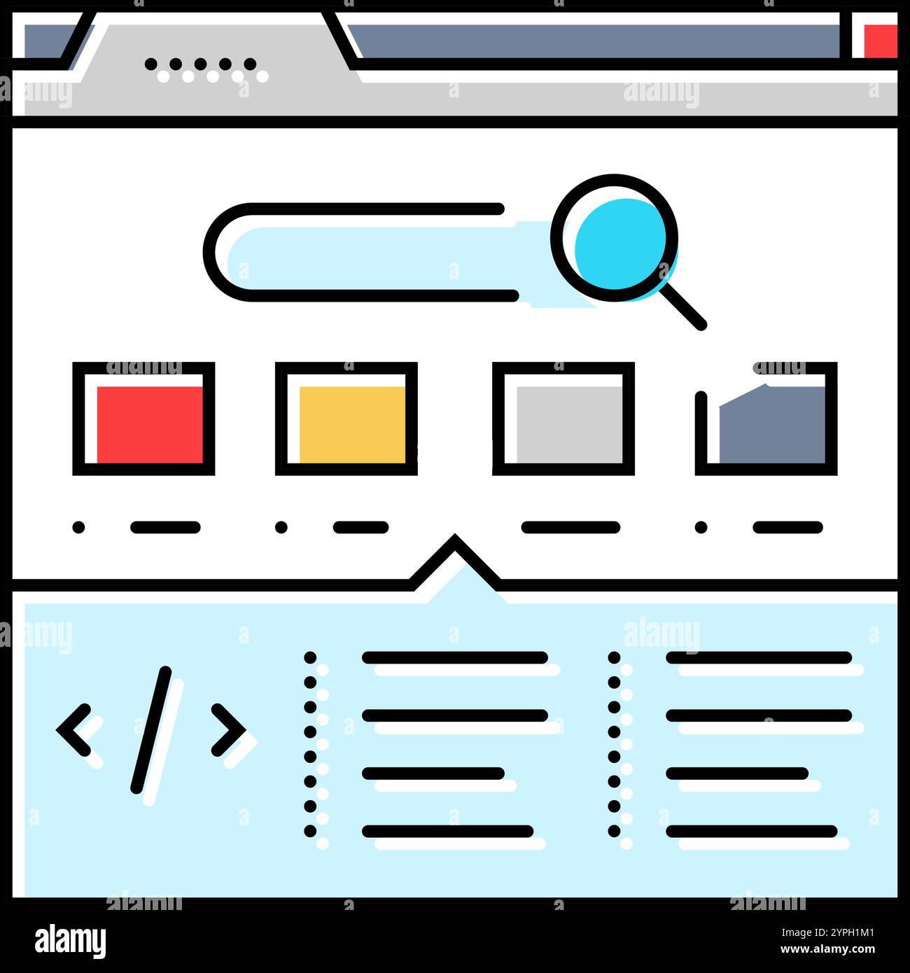 Structured building icons hi-res stock photography and images - Alamy