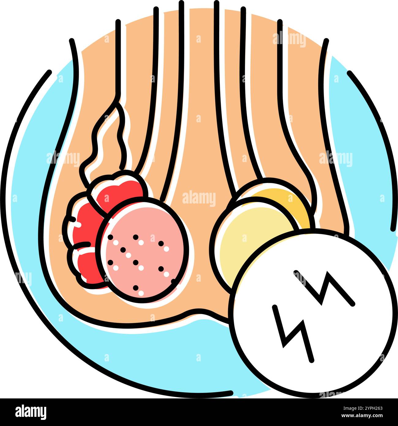 urodynamic testing urology color icon vector illustration Stock Vector ...