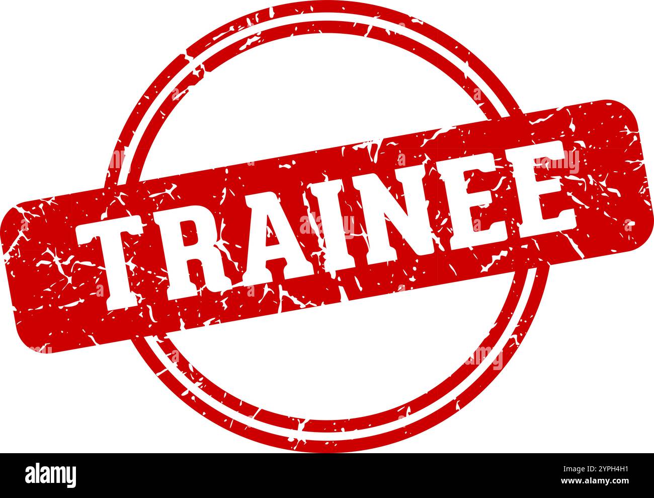 trainee round stamp isolated on transparent background. trainee stamp Stock Vector