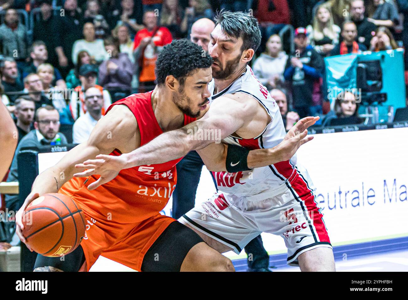 Chemnitz, Deutschland 30. November 2024 1.BBL 2024/2025 Niners