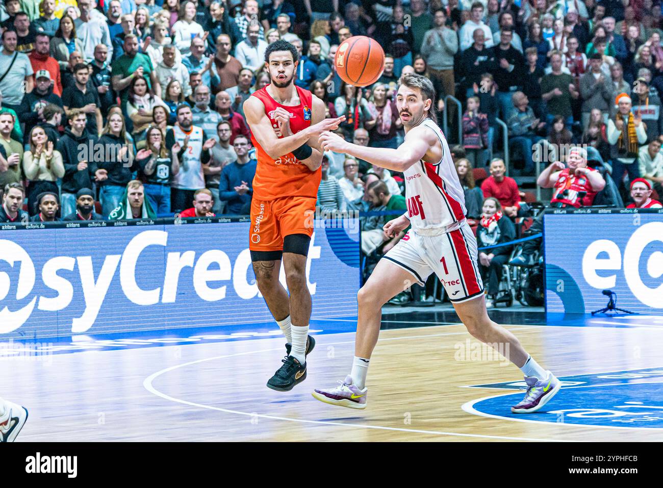 Chemnitz, Deutschland 30. November 2024 1.BBL 2024/2025 Niners