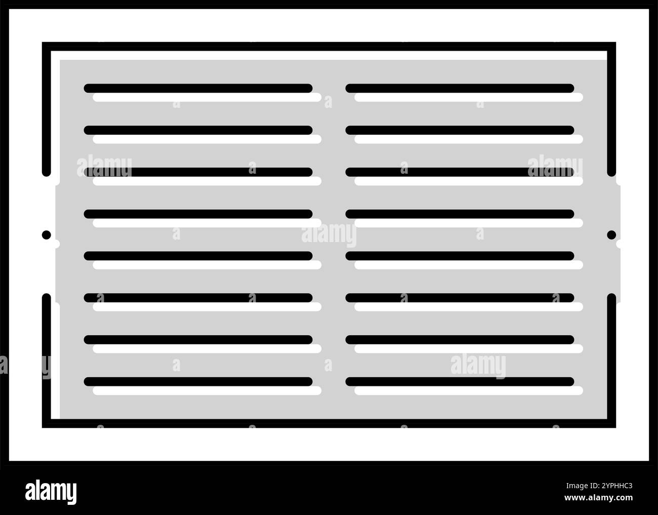 ventilation grille color icon vector illustration Stock Vector Image ...