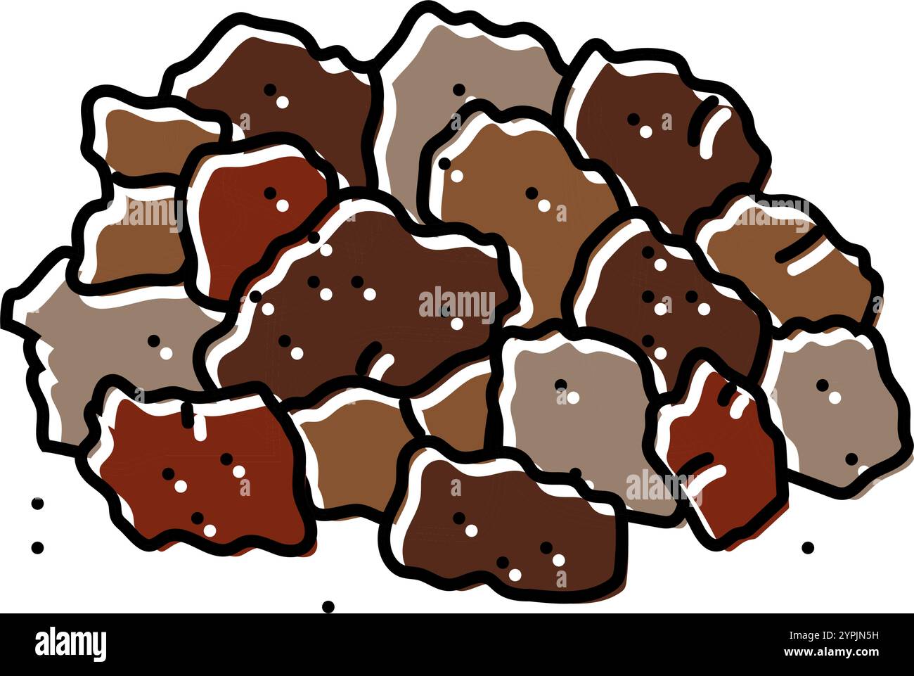 guggul ayurvedic herb color icon vector illustration Stock Vector Image ...