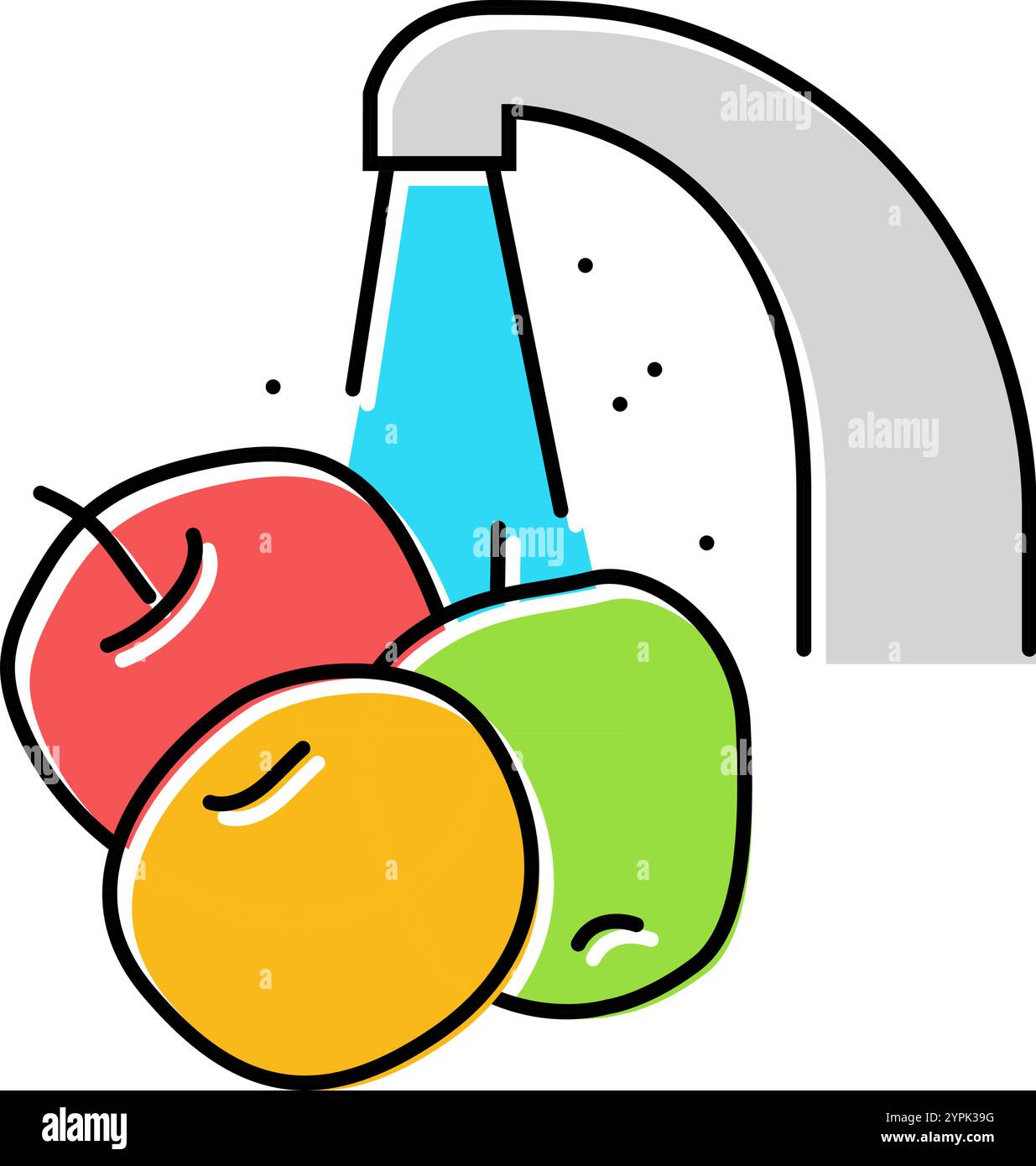 hygiene food safety color icon vector illustration Stock Vector Image ...