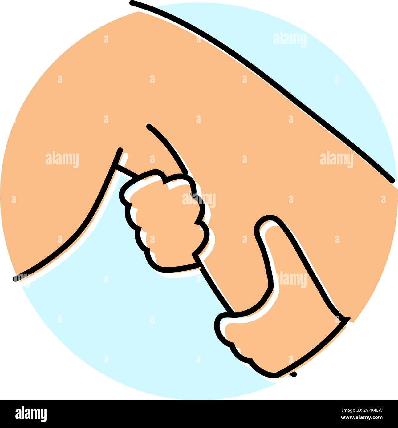 Hamstrings symbol hi-res stock photography and images - Alamy