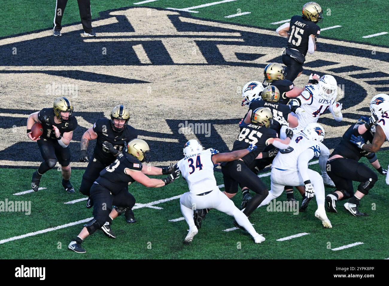 West Point, New York, USA. 30th Nov, 2024. BRYSON DAILY 13 QB OF THE ...