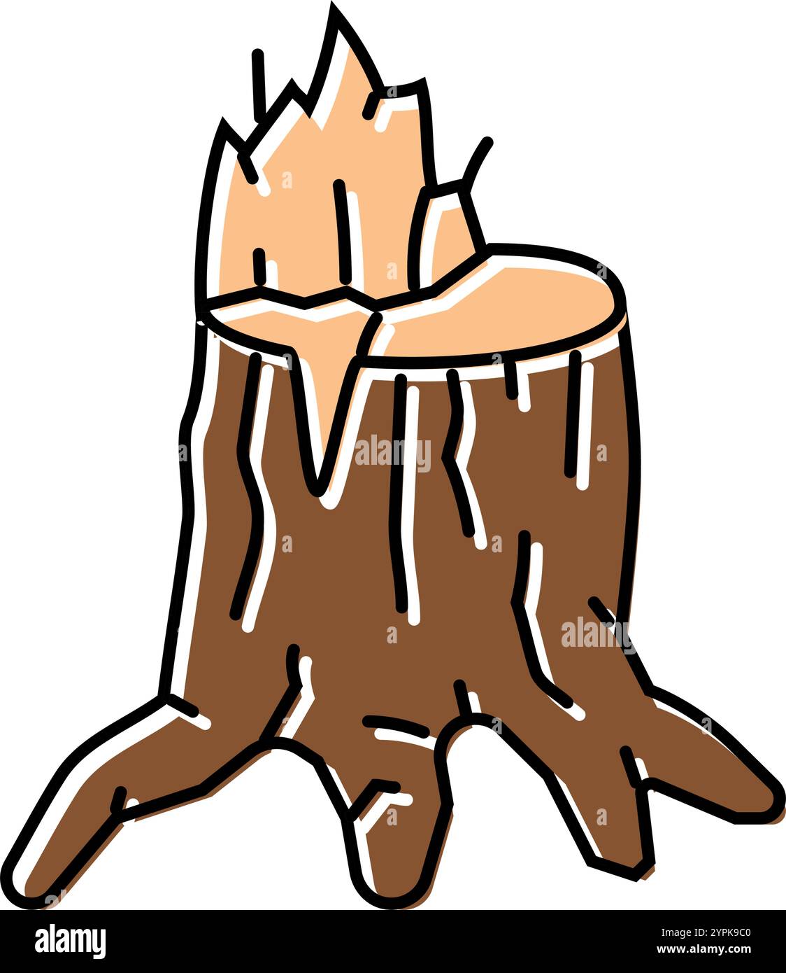 Splintered wood Stock Vector Images - Alamy
