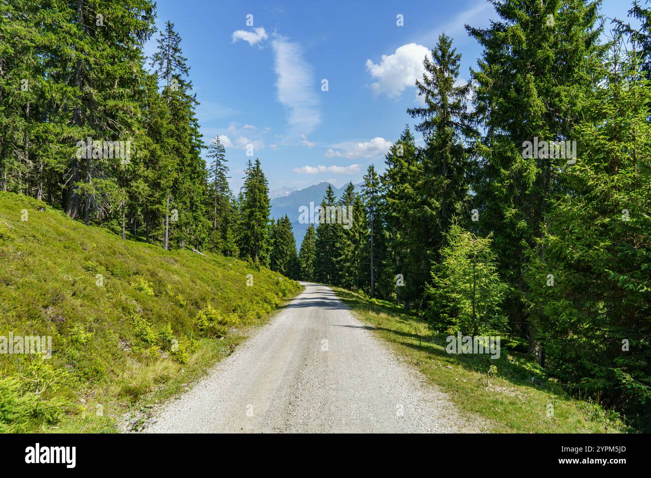 hiking in the austrian alps Stock Photo - Alamy