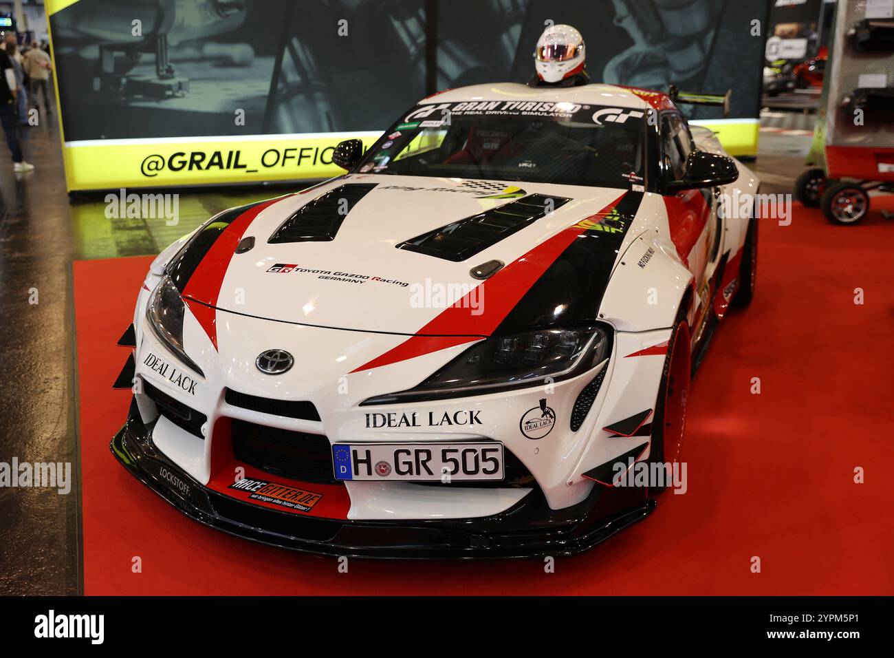 Toyota gazoo racing gr supra gt4 hi-res stock photography and