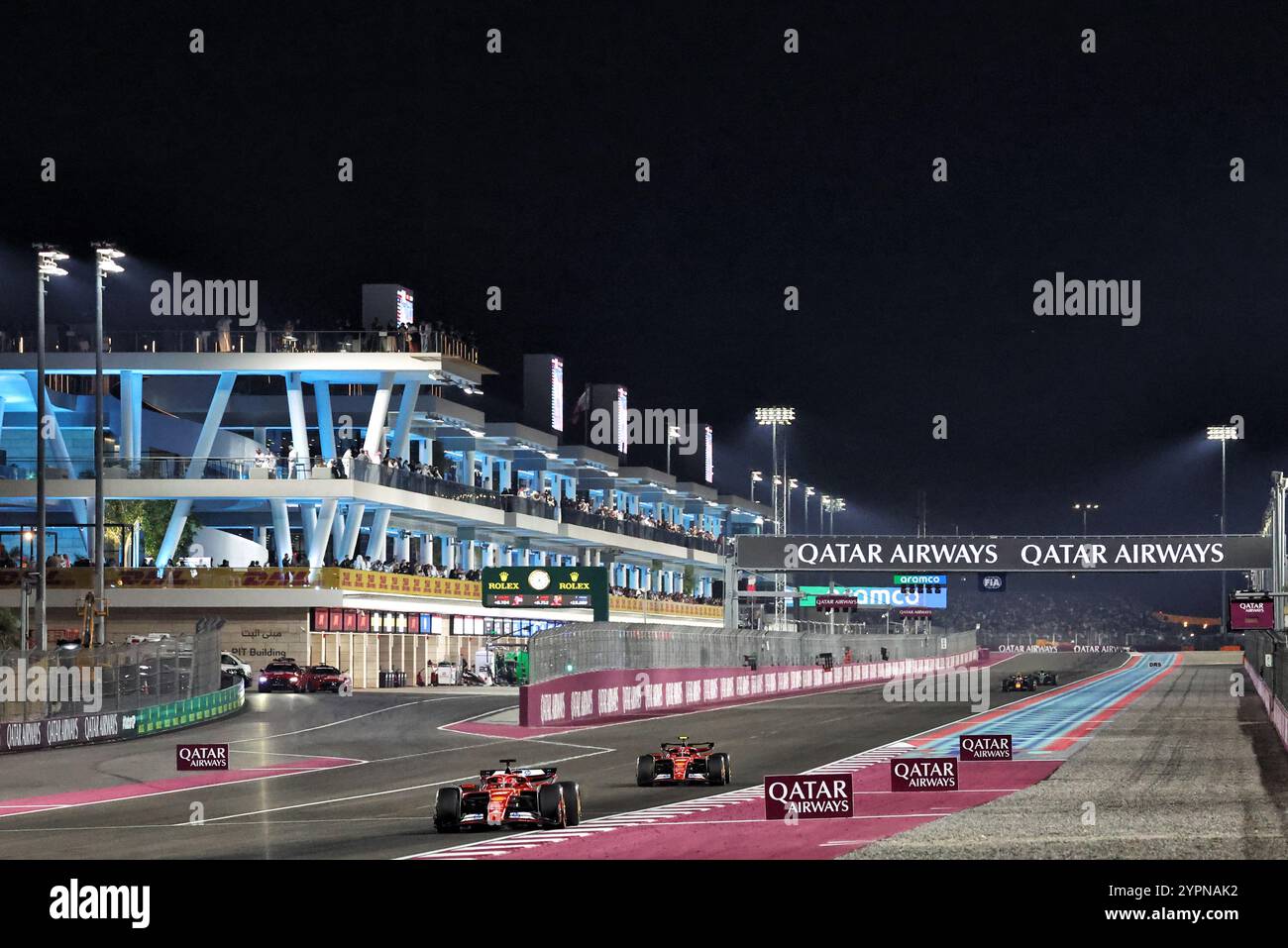 Doha, Qatar. 01st Dec, 2024. Charles Leclerc (MON) Ferrari SF-24. 01.12 ...