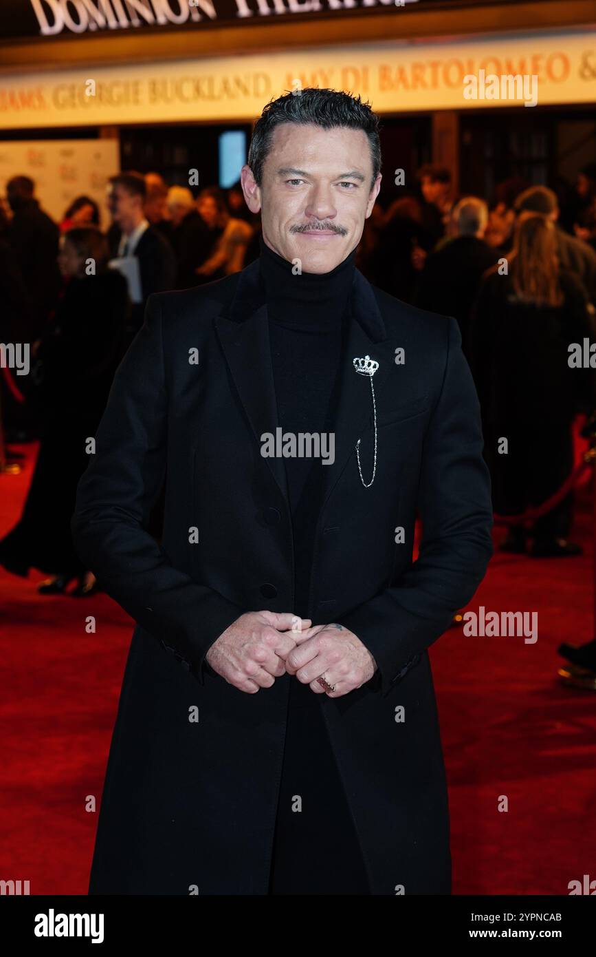 Luke Evans attends the opening for the musical The Devil Wears Prada at