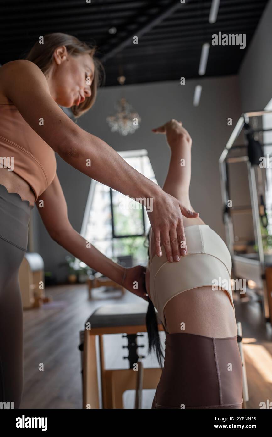 Comprehensive Pilates training session that includes essential posture ...