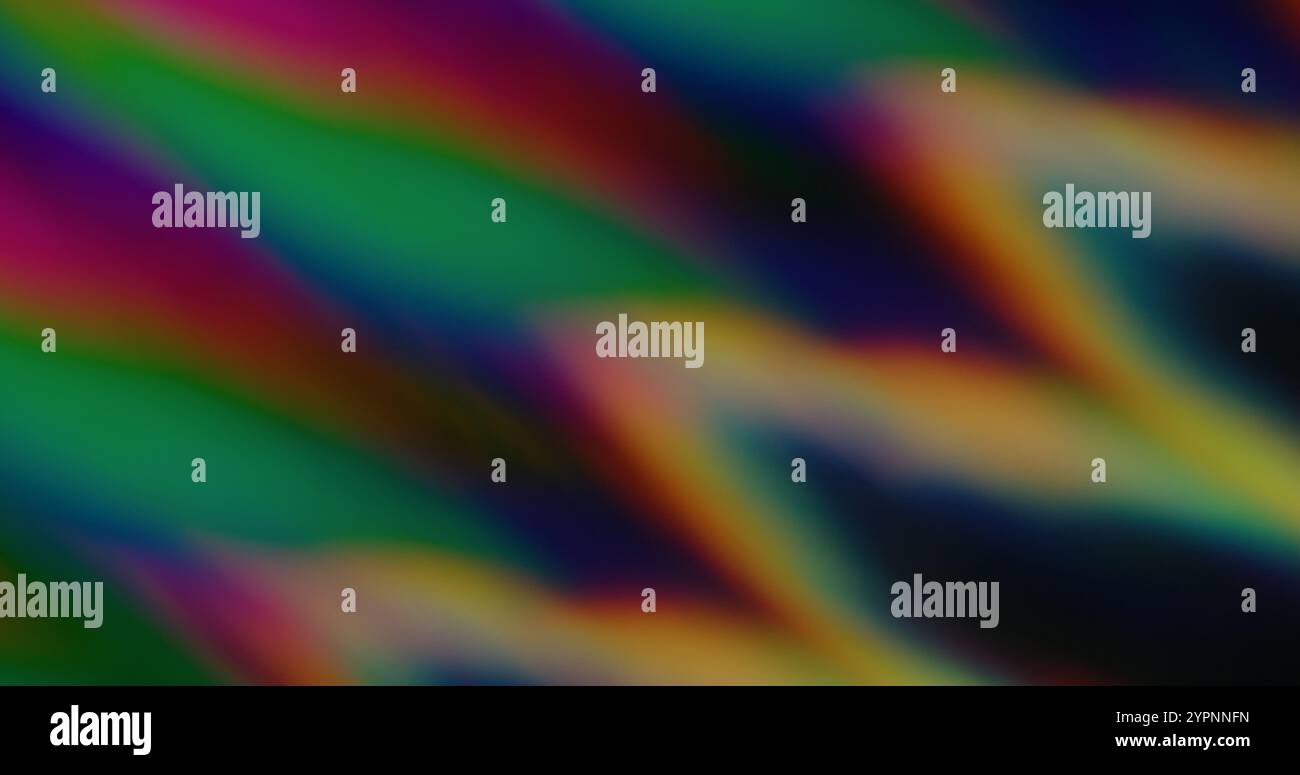 Blurred color. Abstract rainbow circular. Defocused leak green yellow ...