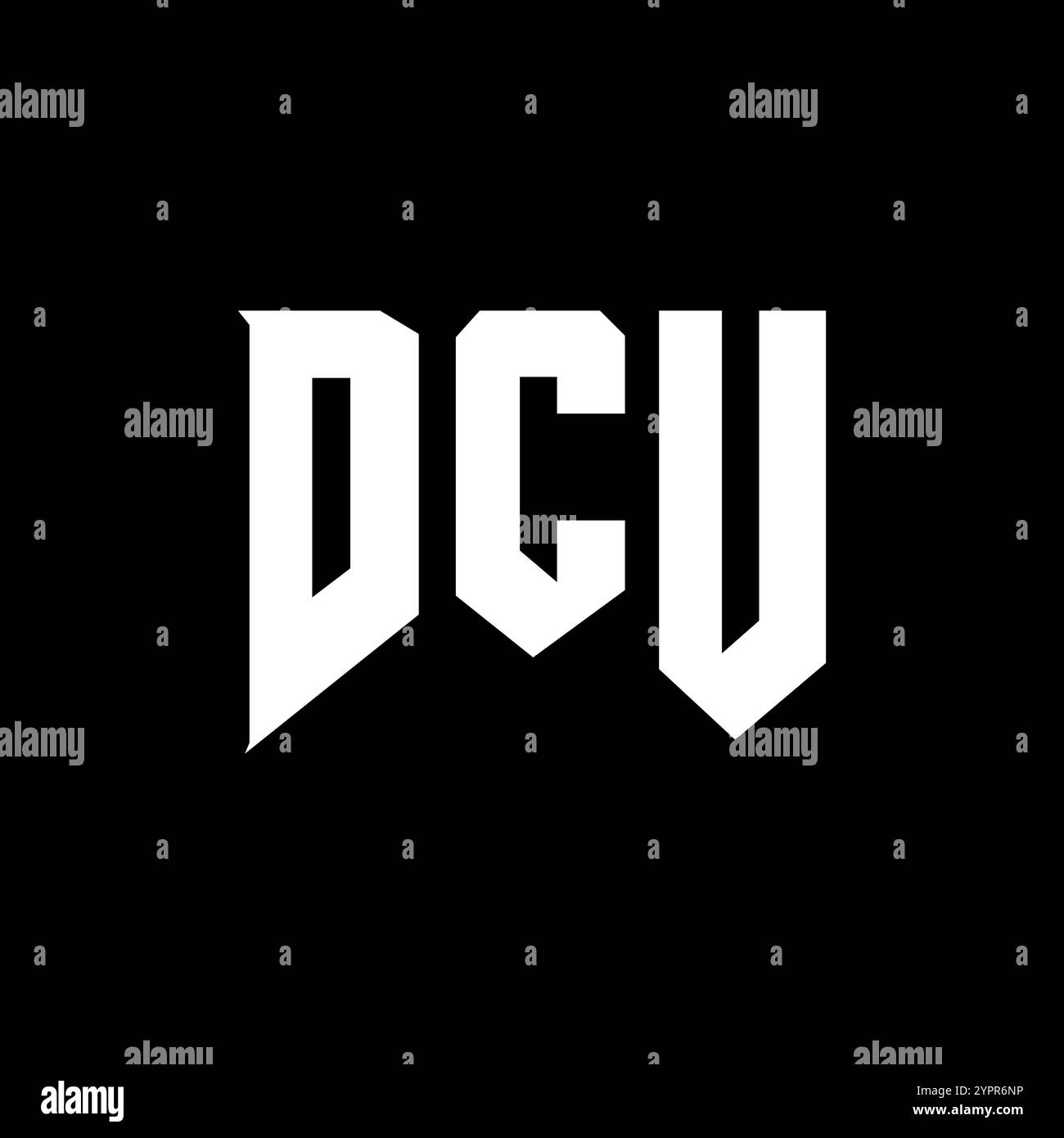 Dcu Minimalist Logo Stock Vector Images Alamy