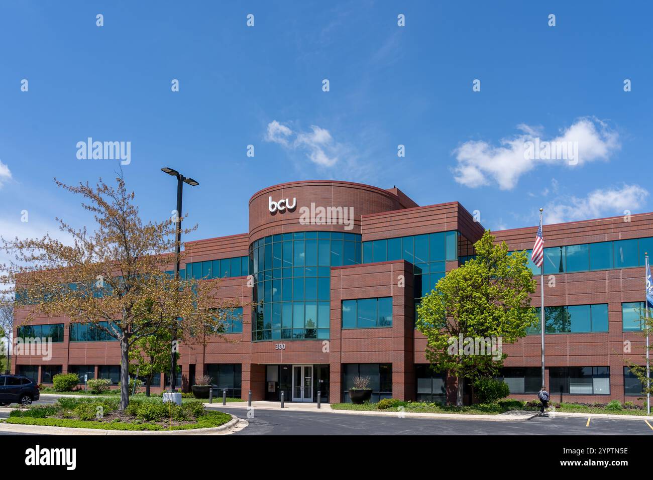 Baxter Credit Union (BCU) headquarters in Vernon Hills, Illinois, USA Stock Photo