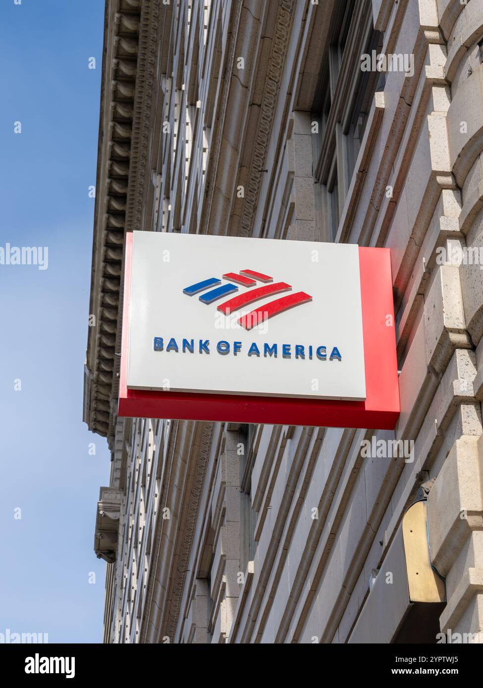 Bank america company logo hi-res stock photography and images - Alamy