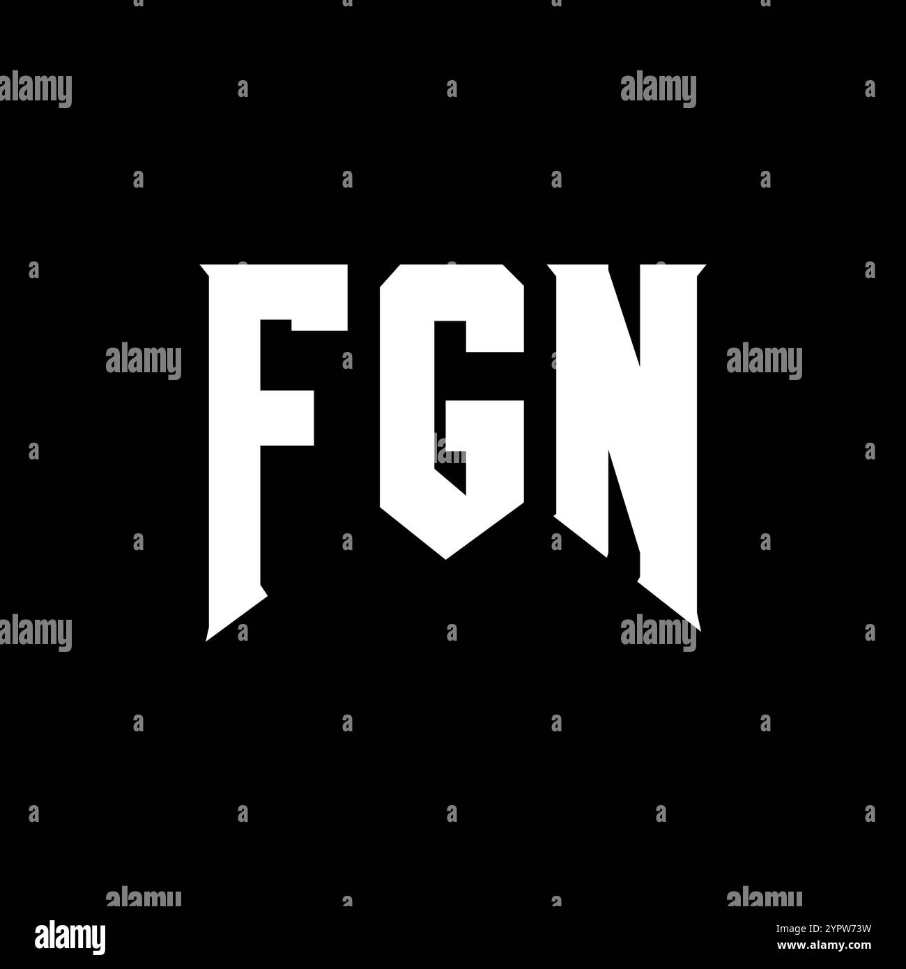 Fgn logo design hi-res stock photography and images - Alamy