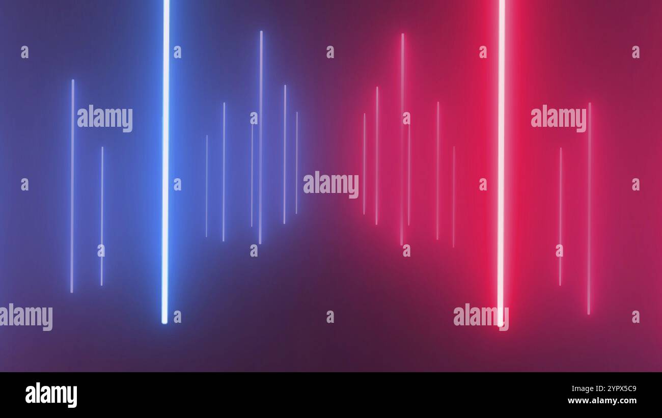 Neon glowing lines shapes hi-res stock photography and images - Alamy