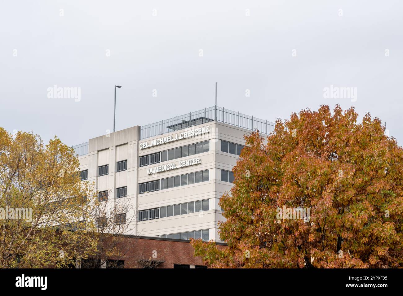Philadelphia, Pennsylvania, USA -November 4, 2023: Corporal Michael J. Crescenz VA Medical Center in Philadelphia, Pennsylvania, USA. Stock Photo