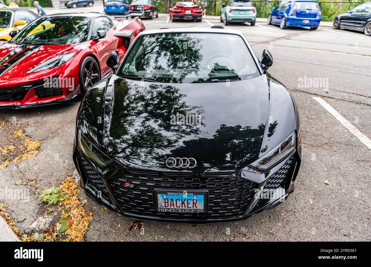 Audi r8 v10 convertible hi-res stock photography and images - Alamy