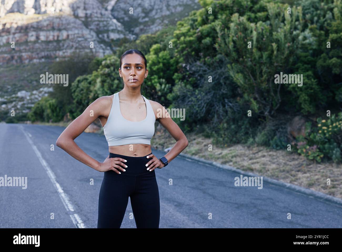 Confident slim female hands hi-res stock photography and images - Alamy