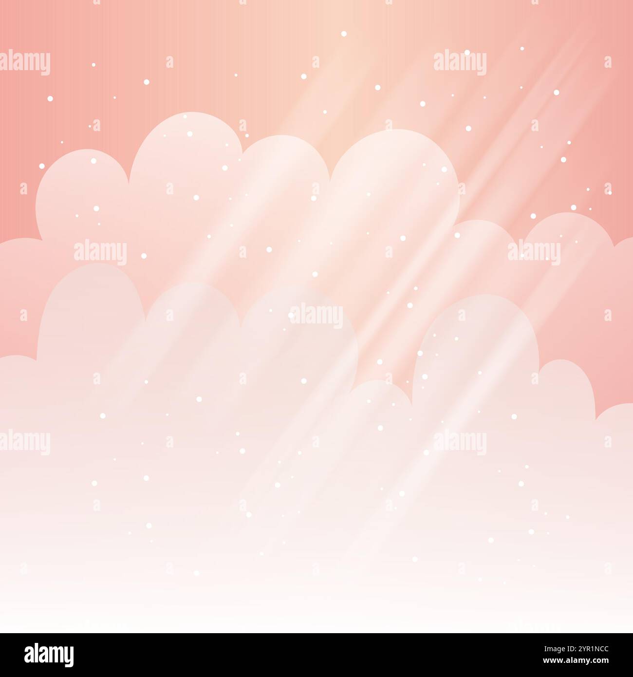 Sky clouds weather dramatic sun rays Stock Vector Images - Alamy