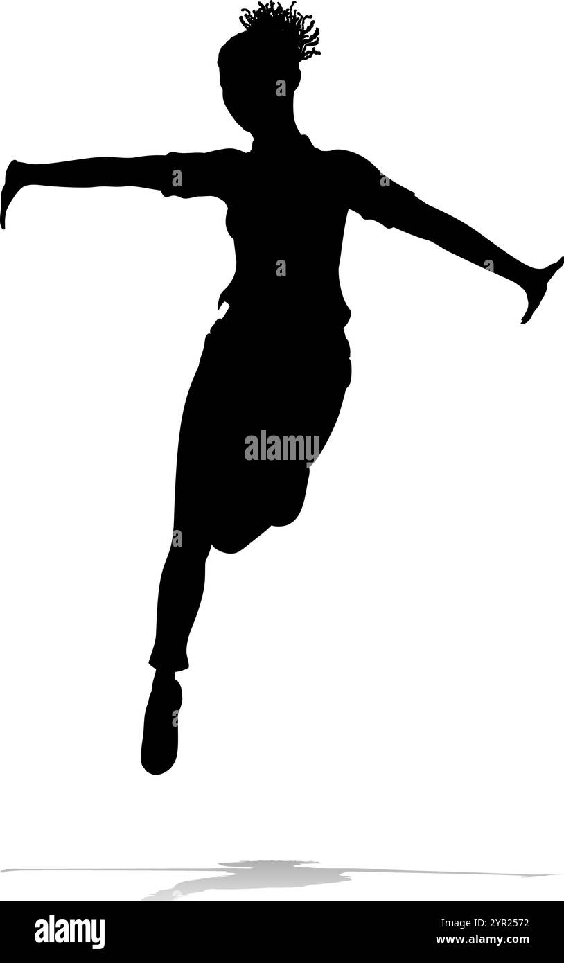 Silhouette african american shouting hi-res stock photography and ...