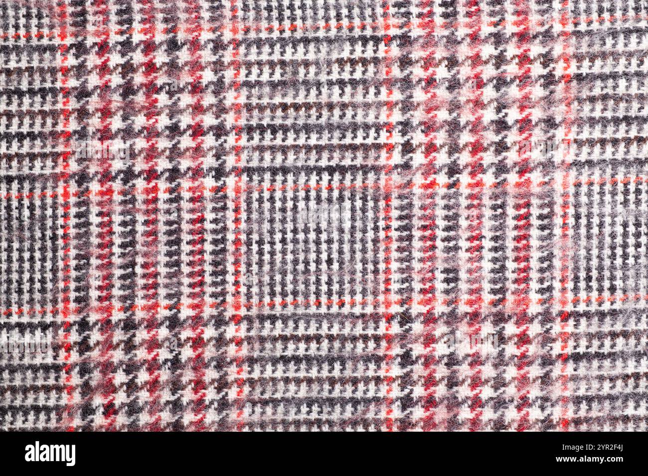 tweed woolen fabric texture background Stock Photo