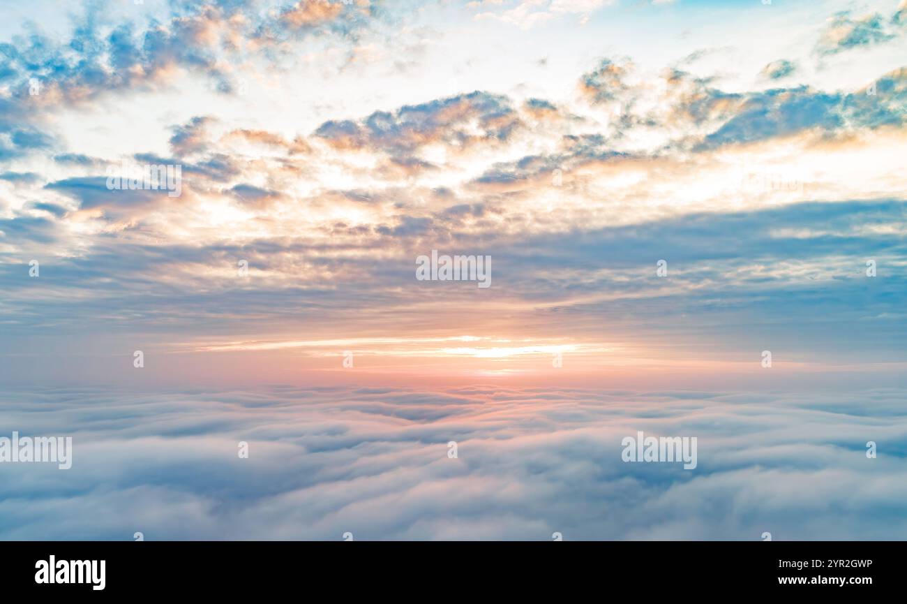 Flight above the clouds Stock Photo - Alamy