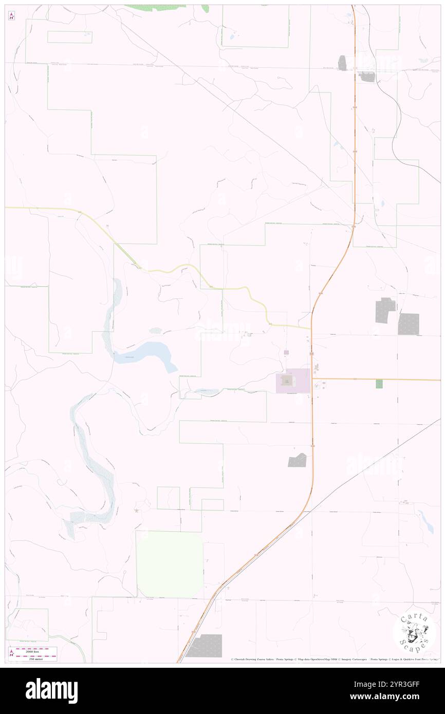 Township of Warner, Antrim County, US, United States, Michigan, N 45 4' 26'', S 84 55' 6'', map, Cartascapes Map published in 2024. Explore Cartascapes, a map revealing Earth's diverse landscapes, cultures, and ecosystems. Journey through time and space, discovering the interconnectedness of our planet's past, present, and future. Stock Photo