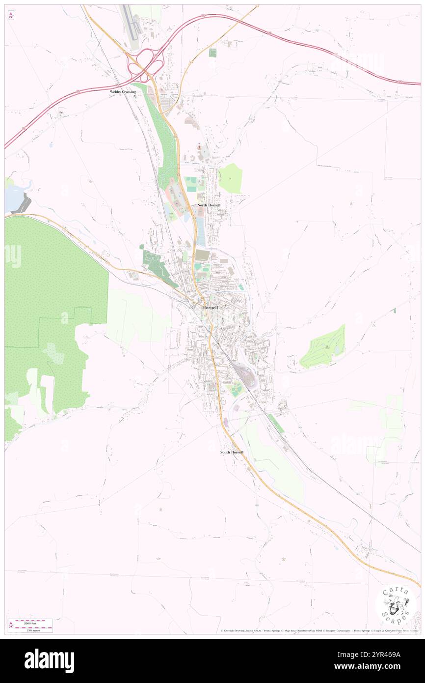 City of Hornell, Steuben County, US, United States, New York, N 42 19' 32'', S 77 39' 37'', map, Cartascapes Map published in 2024. Explore Cartascapes, a map revealing Earth's diverse landscapes, cultures, and ecosystems. Journey through time and space, discovering the interconnectedness of our planet's past, present, and future. Stock Photo