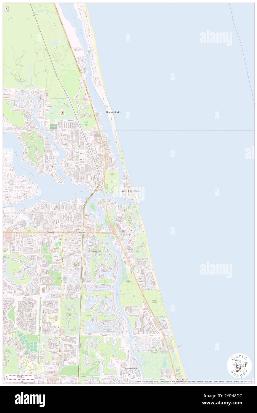 Inlet beach Cut Out Stock Images & Pictures - Alamy