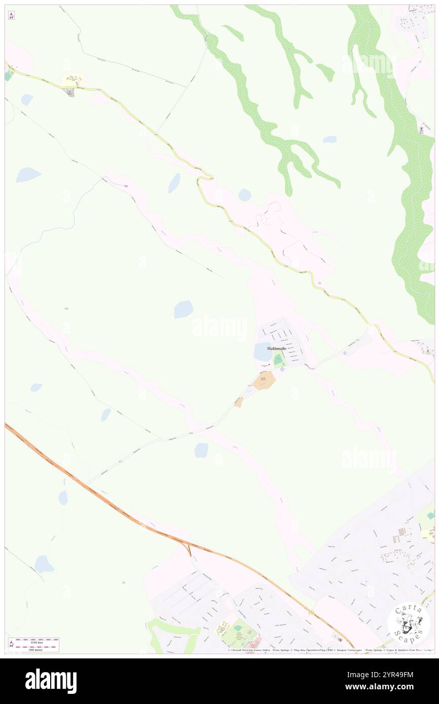 Haliimaile, Maui County, US, United States, Hawaii, N 20 52' 53'', S 156 21' 38'', map, Cartascapes Map published in 2024. Explore Cartascapes, a map revealing Earth's diverse landscapes, cultures, and ecosystems. Journey through time and space, discovering the interconnectedness of our planet's past, present, and future. Stock Photo