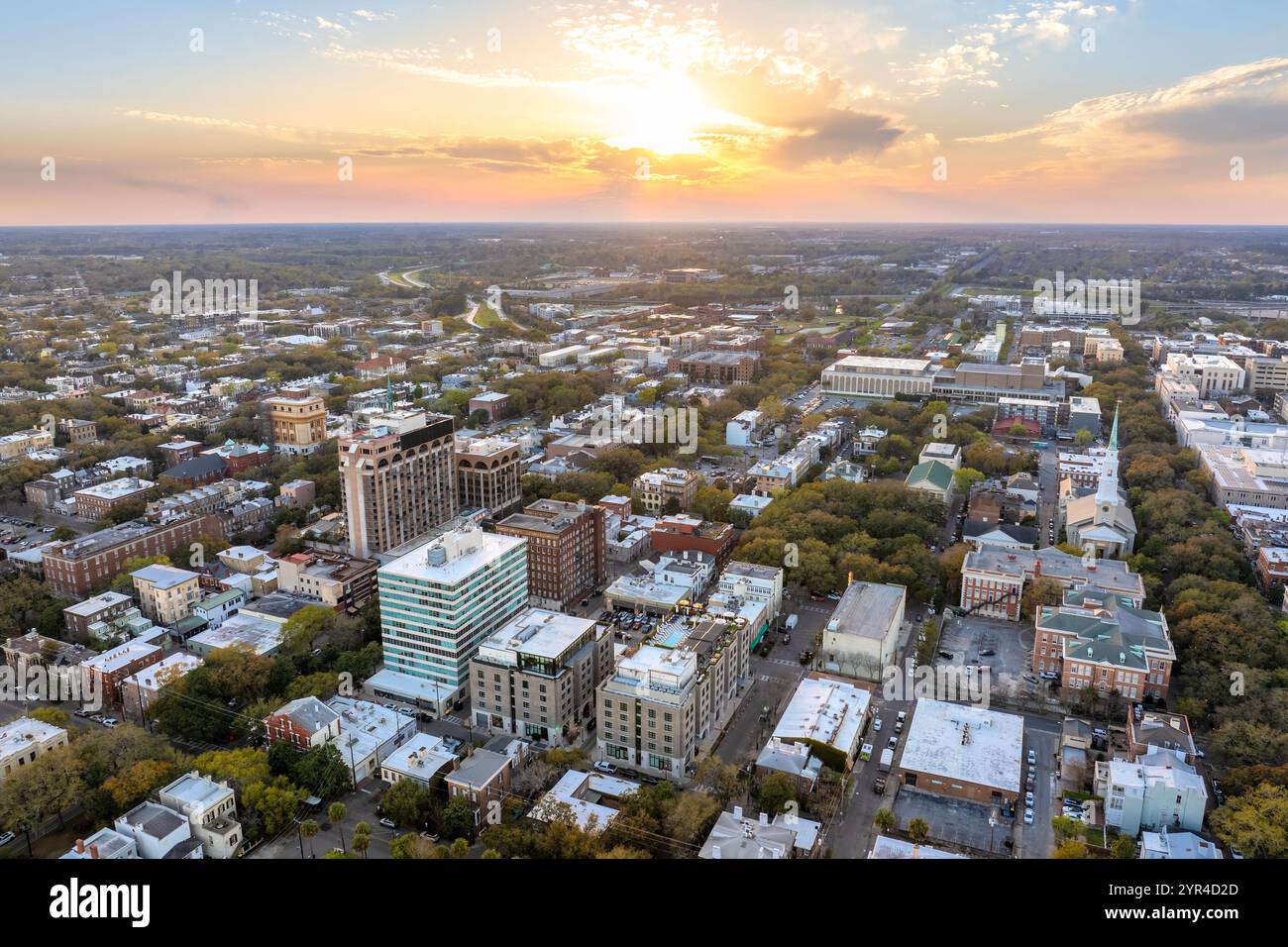 Savannah victorian district hi-res stock photography and images - Alamy