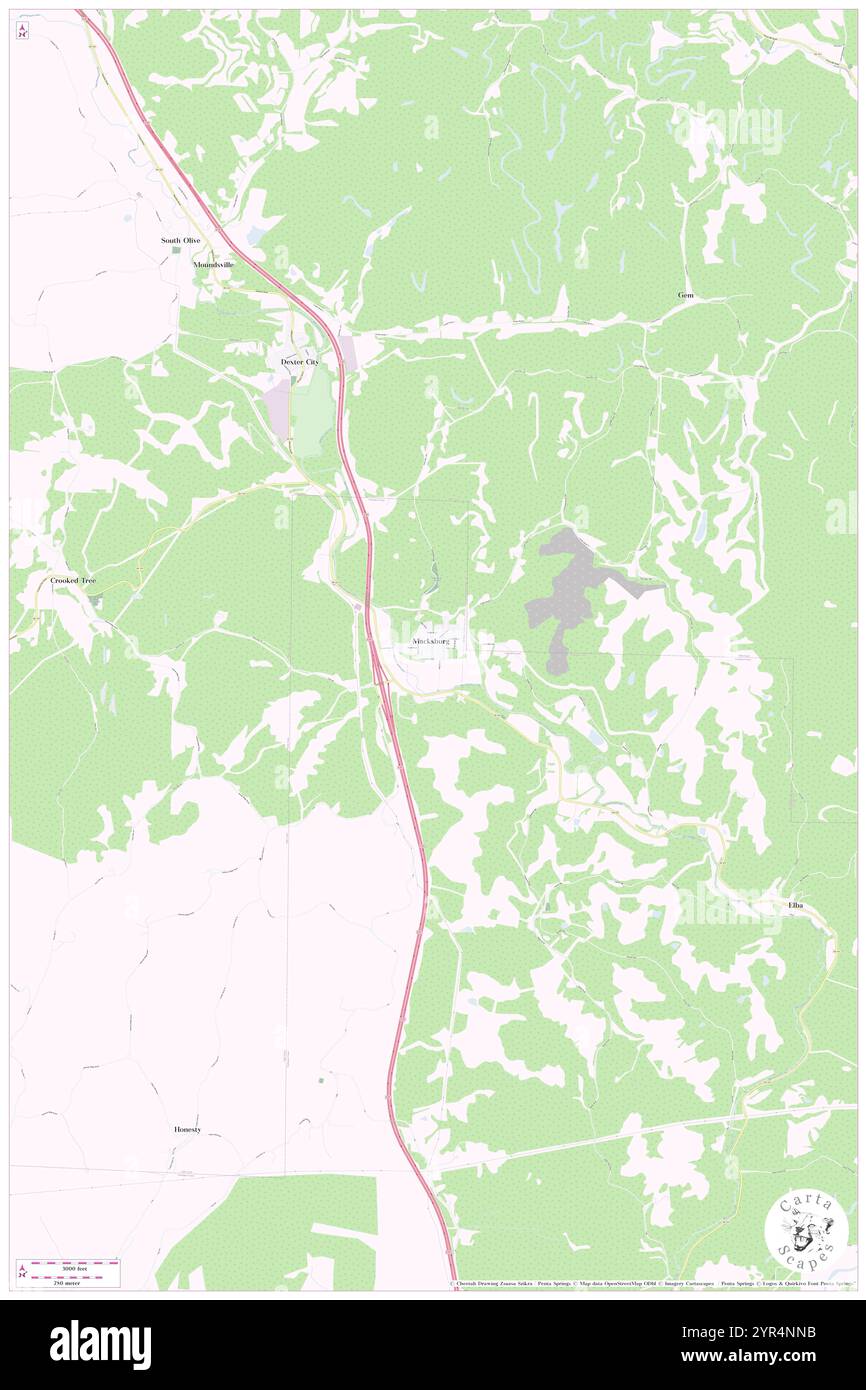 Village of Macksburg, Washington County, US, United States, Ohio, N 39 37' 53'', S 81 27' 22'', map, Cartascapes Map published in 2024. Explore Cartascapes, a map revealing Earth's diverse landscapes, cultures, and ecosystems. Journey through time and space, discovering the interconnectedness of our planet's past, present, and future. Stock Photo