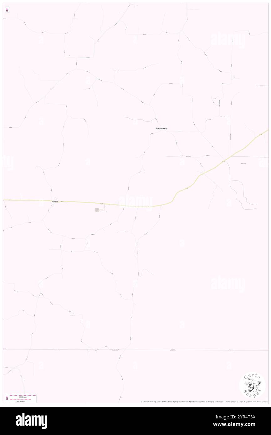 Township of Scott, Sharp County, US, United States, Arkansas, N 35 56' 9'', S 91 24' 33'', map, Cartascapes Map published in 2024. Explore Cartascapes, a map revealing Earth's diverse landscapes, cultures, and ecosystems. Journey through time and space, discovering the interconnectedness of our planet's past, present, and future. Stock Photo