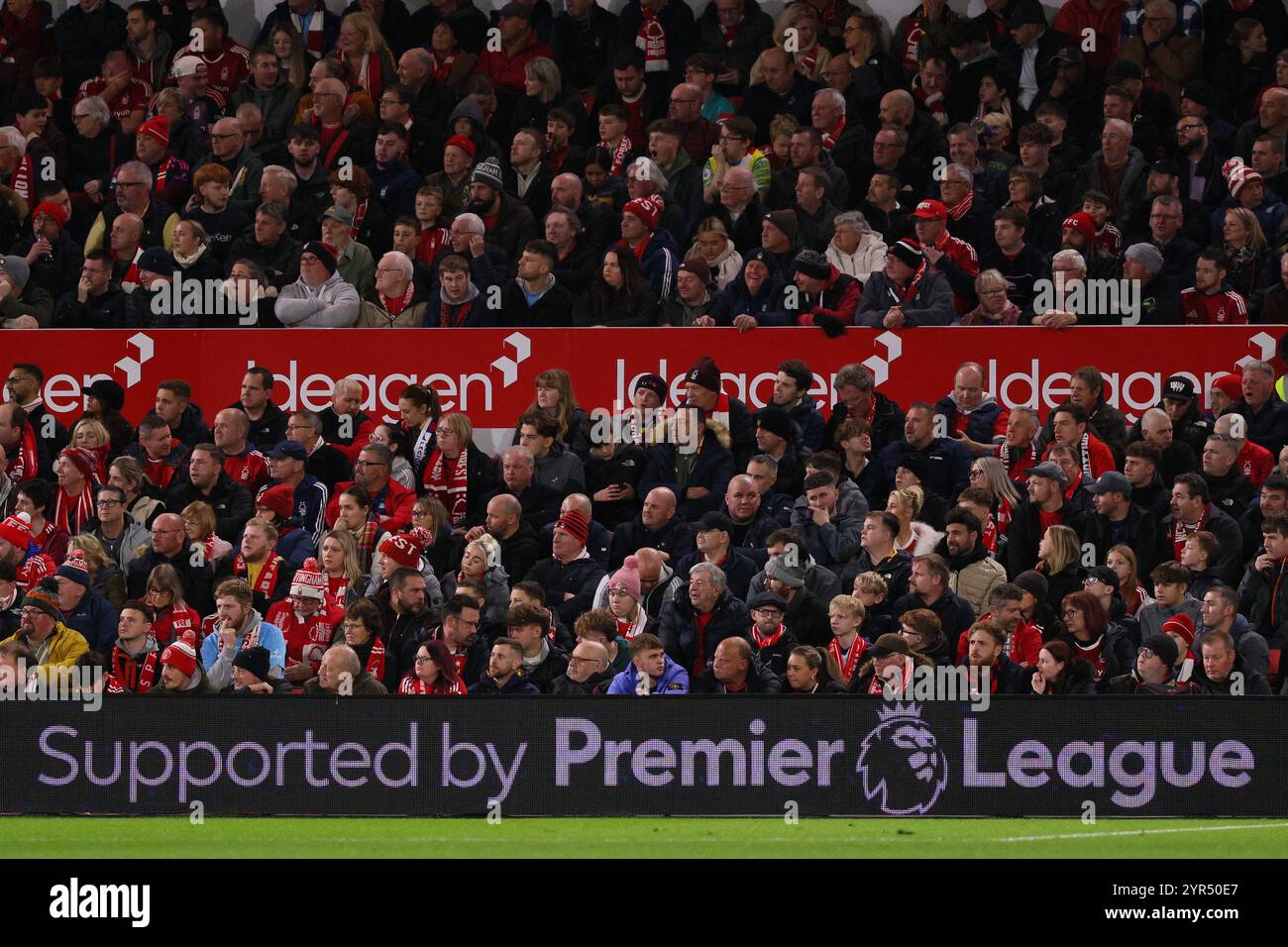 Premier League Branding - Nottingham Forest v Ipswich Town, Premier League, City Ground, Nottingham, UK - 30th November 2024  Editorial Use Only - DataCo restrictions apply Stock Photo