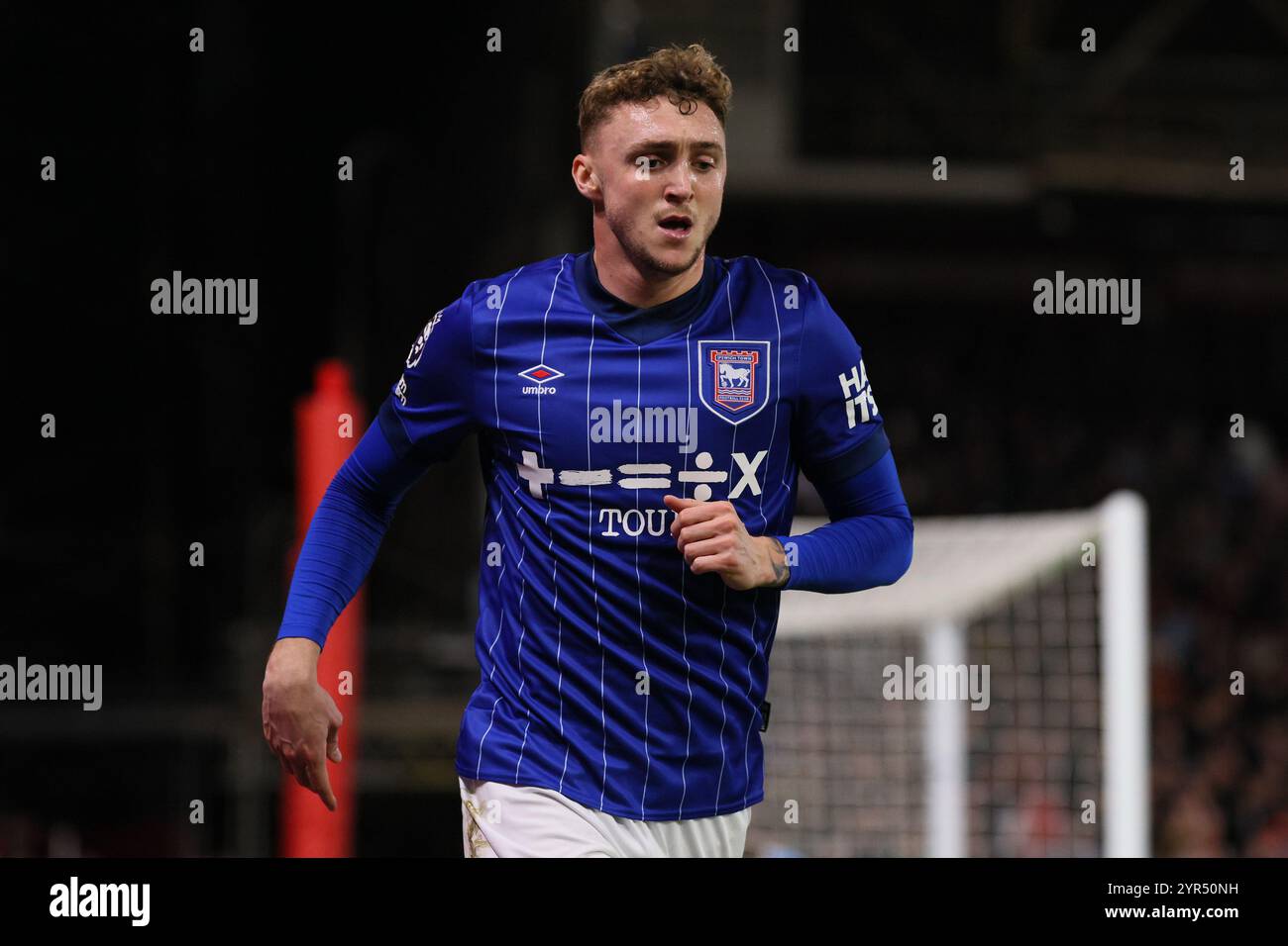 Jack Taylor of Ipswich Town - Nottingham Forest v Ipswich Town, Premier League, City Ground, Nottingham, UK - 30th November 2024  Editorial Use Only - DataCo restrictions apply Stock Photo