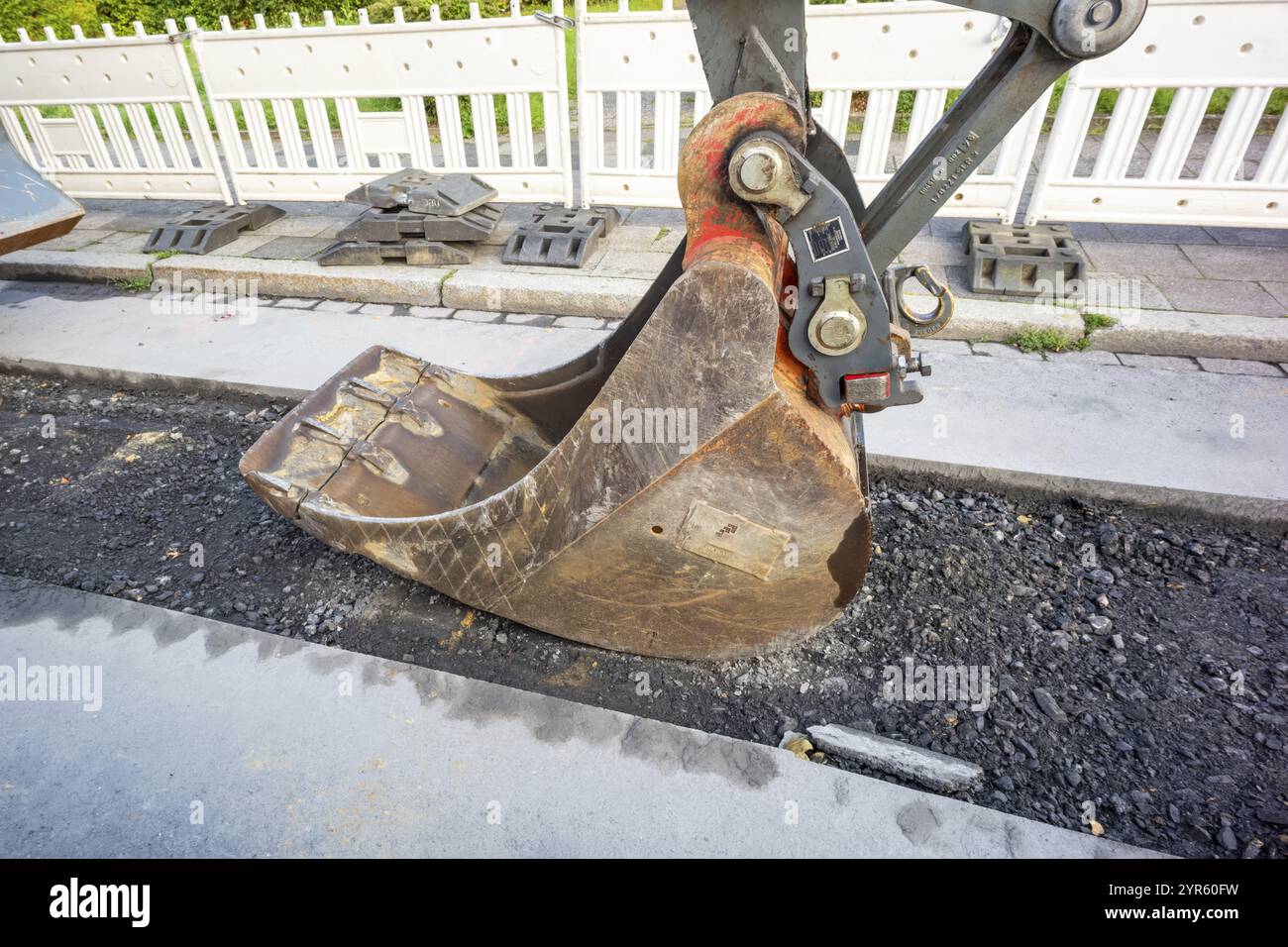 Materials for a road construction site Stock Photo - Alamy