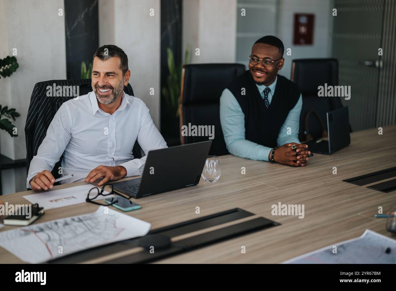 Multicultural business meeting with multicultural people in office ...