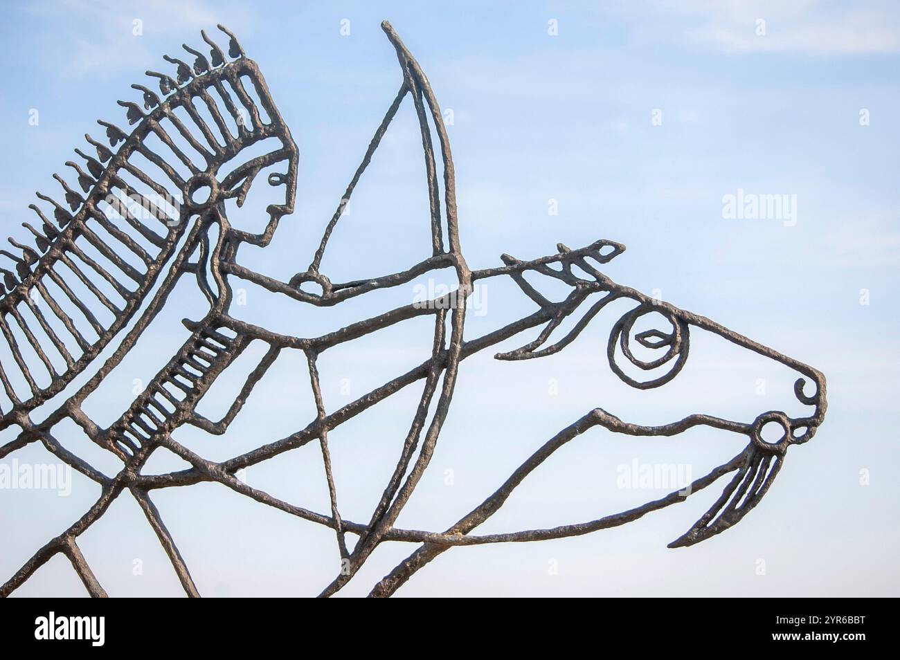 Lakota warrior hi-res stock photography and images - Alamy