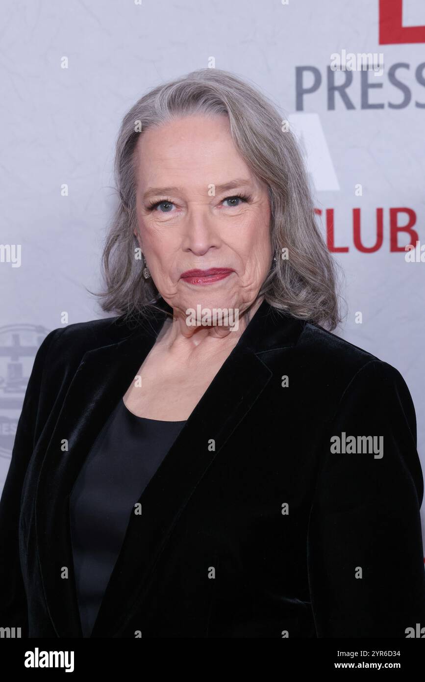 Los Angeles, California, USA. 1st December, 2024. Actress Kathy Bates attending the 17th Annual Los Angeles (LA) Press Club Arts & Entertainment Journalism Awards at the Millennium Biltmore Hotel in Los Angeles, California on December 1, 2024. Credit: Sheri Determan Stock Photo