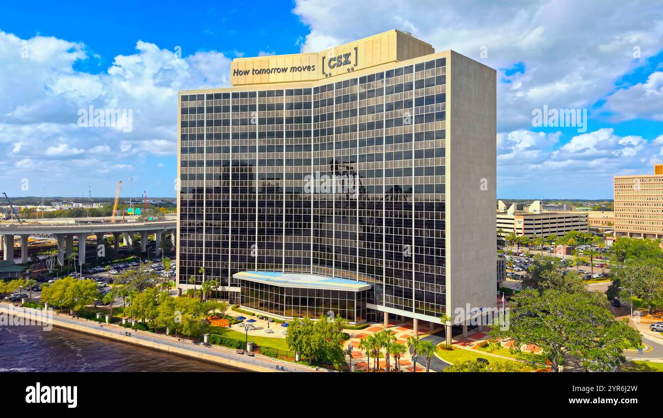 Csx corporation building jacksonville hi-res stock photography and ...