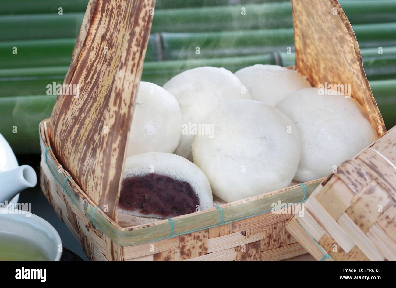 Sake manjyu Stock Photo